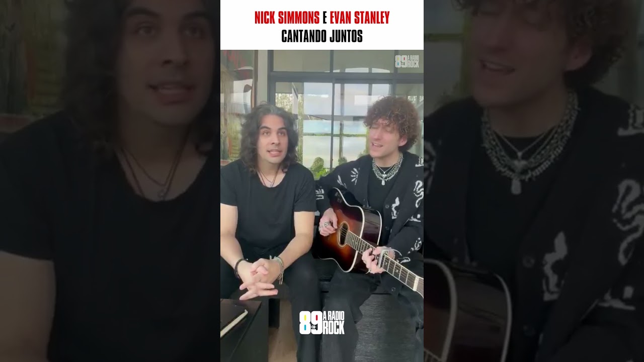 NICK SIMMONS E EVAN STANLEY CANTANDO JUNTOS!