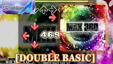 【DDR A (2018)】 MAX 360 [DOUBLE BASIC] 譜面確認＋クラップ