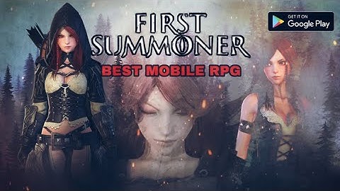First Summoner full gameplay review + thicc girl + epic cutscene | best mobile RPG