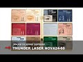 Зразки лазерної обробки матеріалів. Thunder Laser Nova24-60Вт