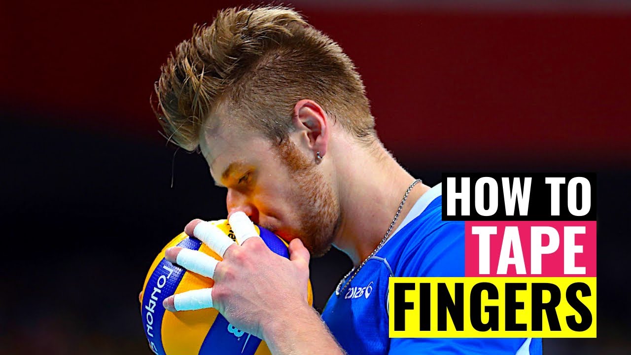 How To Tape Your Fingers For Volleyball