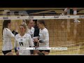 UNH Volleyball vs Stonehill 10-12-22 Highlights