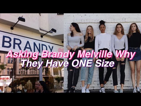 Asking Brandy Melville Why They Have One Size