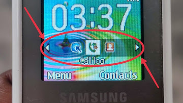 How To Set Shortcut toolbar Display Settings in Samsung Guru GT E1200Y