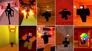 [ROBLOX] Doors Vs 14 Fanmade Seek Chase scene Comparison #roblox #doors