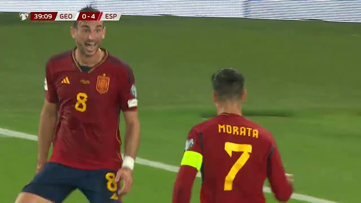 Highlights Vòng Loại Euro 2024 | Gruzia 1 - 7 Tây Ban Nha
