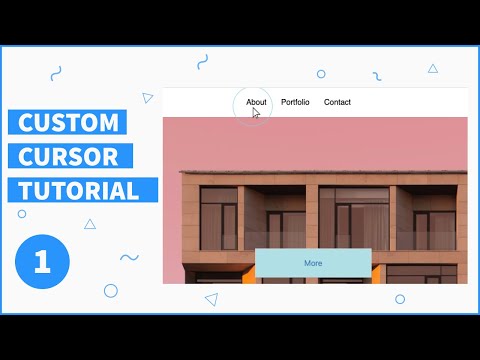 Custom Cursor  #1 - HTML & CSS overview