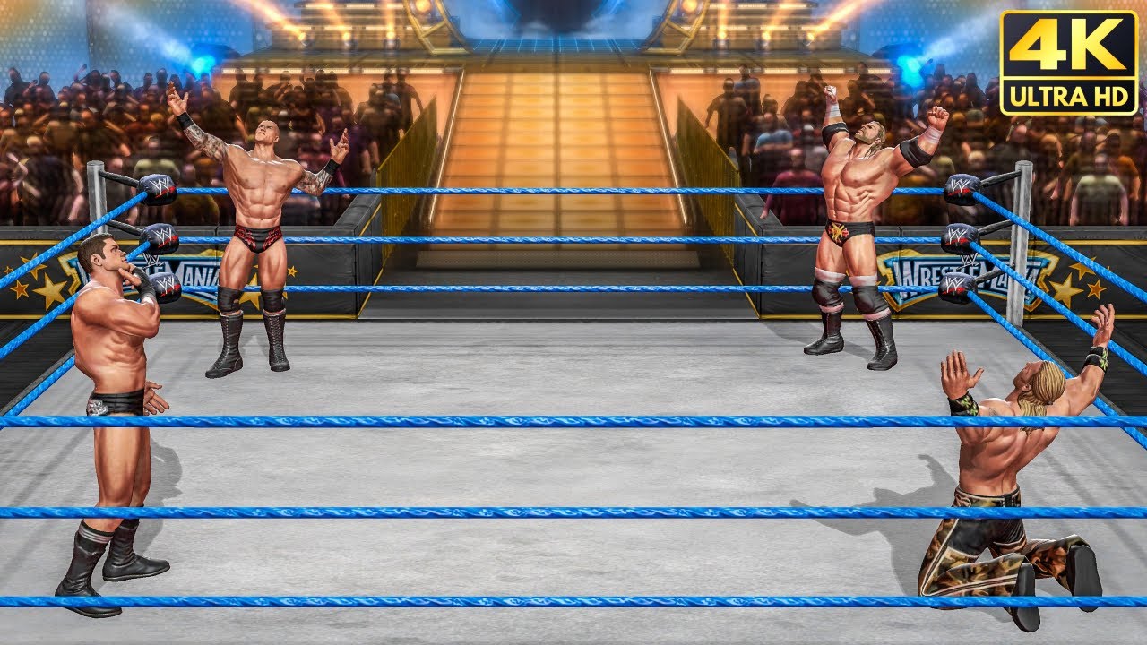 WWE All Stars — Полное прохождение Path of Champions в DX | 4K 60FPS