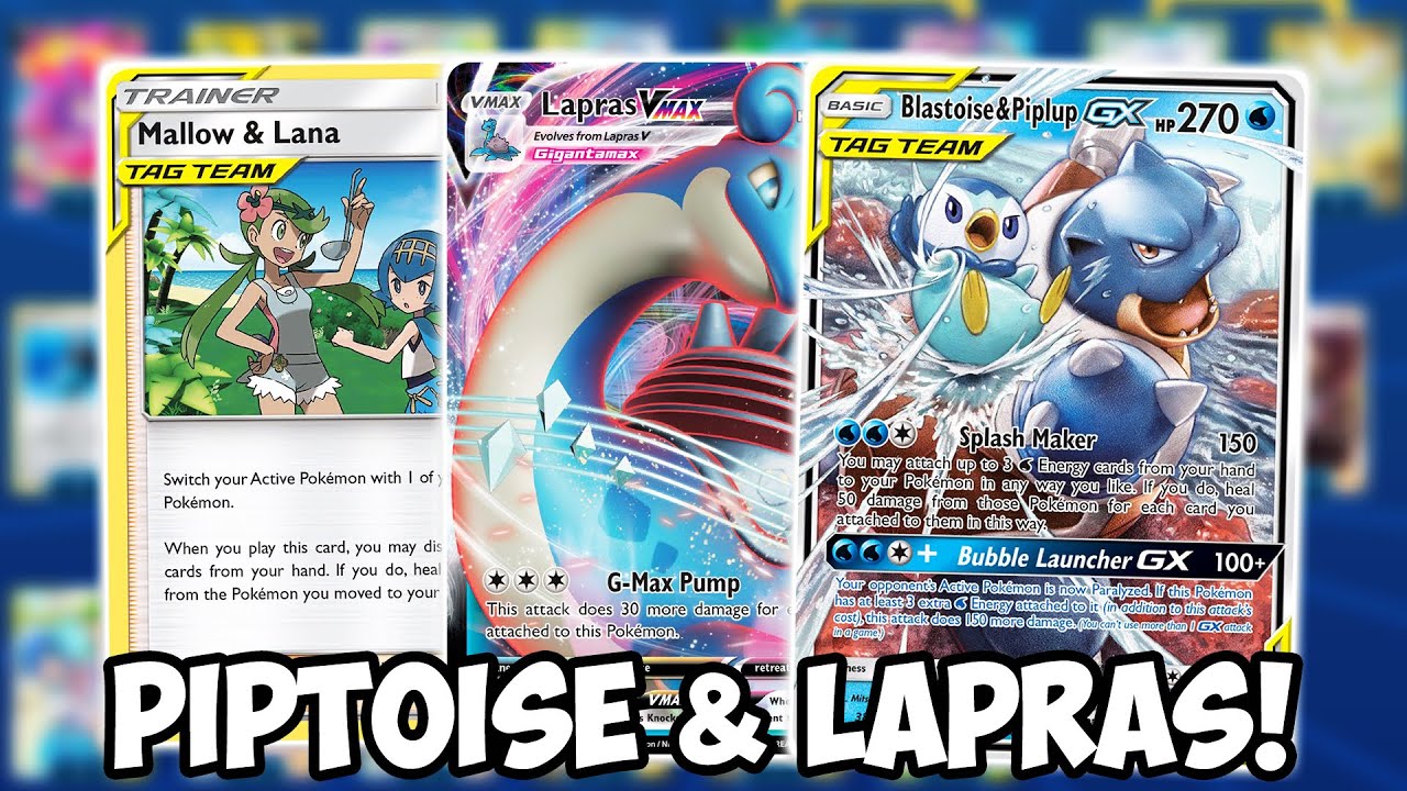 PipToise Heals, Lapras VMAX Takes OHKOs! Destroying An ADP! Vivid Voltage PTCGO