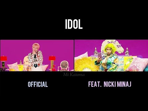 BTS - 'IDOL' Official vs 'IDOL' Feat. Nicki Minaj
