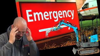 Mini Excavators Are Dangerous!!  I Made A BIG Mistake