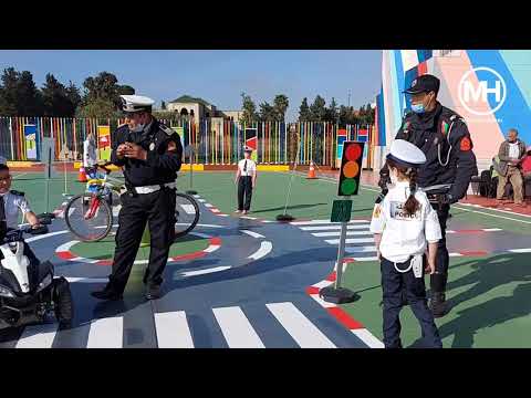 الناظور إحتفال أبناء مدرسة بيلسان باليوم العالمي للسلامة الطرقية 