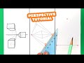 I show you Perspective drawing in 3 examples ✍️🤯