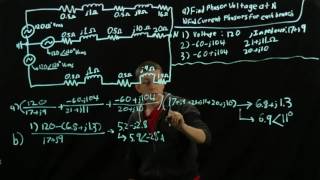 Circuits 1 - Unbalanced Three Phase Power System - Example