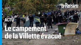 Crack à Paris : le campement de La Villette évacué, des policiers sur place pendant plusieurs jours