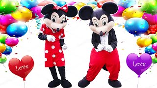 🔴 Badut Lucu Mickey Mouse dan Minnie Mouse | Nursery Rhymes