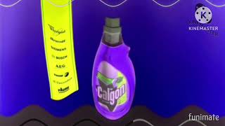 Crying X Calgon Logo History (France) (1970-2025)