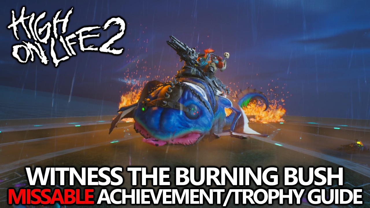 High on Life 2 - Witness the Burning Bush (Kreg Boss Battle) Missable Achievement/Trophy Guide