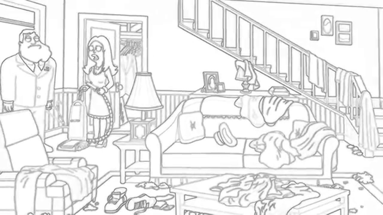 87 Collections American Dad Coloring Pages Best