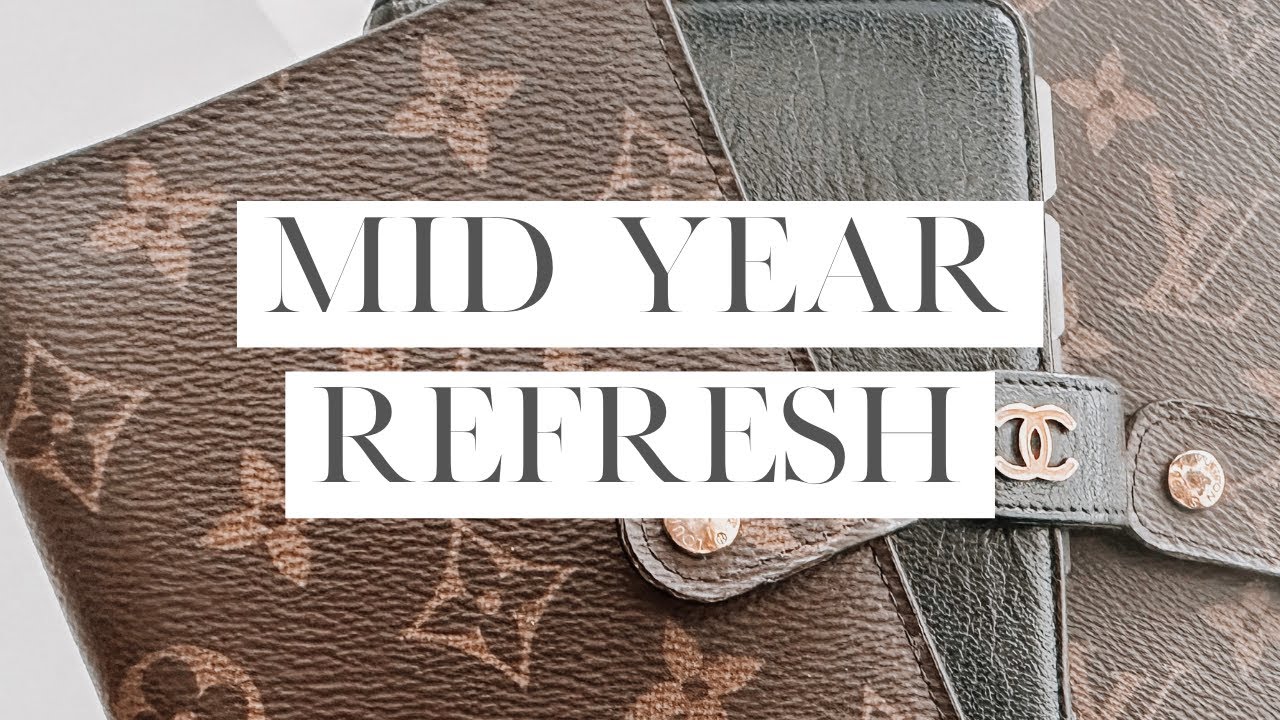 Home & Lifestyle Agendas: Mid Year Refresh & Planner Flips | Louis Vuitton & Chanel Agendas