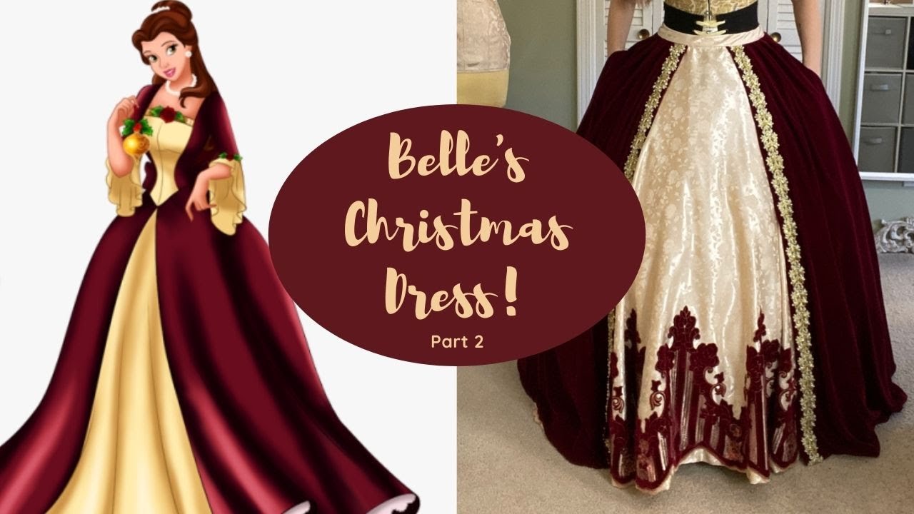 belle christmas dress