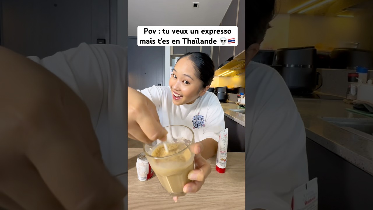 On a pas la même définition d’expresso 😂