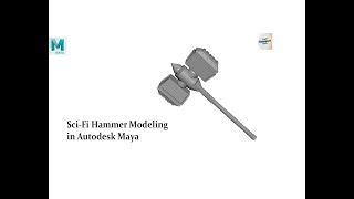 Sci-Fi Hammer 3D Model | Autodesk Maya #SciFiHammer#SciFiWeapon#AutodeskMaya#Maya3D