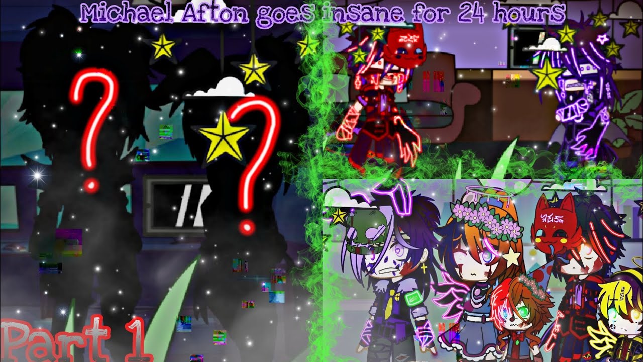 Michael Afton goes insane for 24 hours/Part 1(my AU)