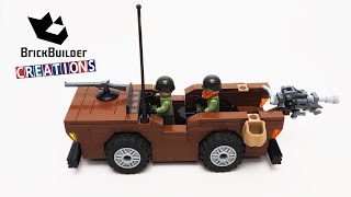 LEGO MOC ARMORED VEHICLE | 158pcs | Brick Builder Creations