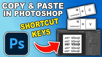 How to Copy and Paste in Photoshop USING SHORTCUT KEYS - Full Guide 2024