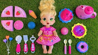 8 Minutes Unboxing Baby Alive Doll Feeding Play - Set Toys Collection | ASMR | Review Toys 