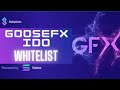 Goosefx brief overview and how to whitelist