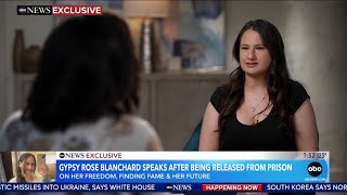 Gypsy Rose Blanchard speaks out in 1st TV interview after being released from prison