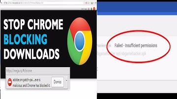 Fix Failed Insufficient Permissions-Unblock Downloads on Google chrome || 100% working