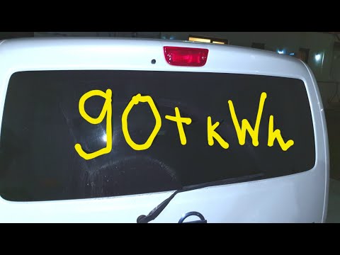 енв200 90 кВтч. Первый выкат и зарядка на chademo. Стресс-тест