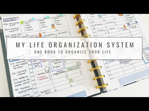 My Entire Life Organization System In One Book #vlogmas2025