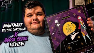 Nightmare Before Christmas X Goose Creek Haul and Post-Burn Review