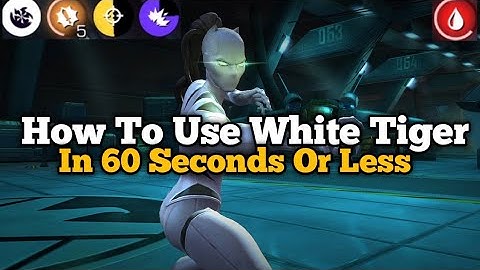 How To Use White Tiger MCoC | Power Stealing, Quick Specials