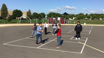 How to Play Four-Square