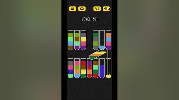 Water sort puzzle level 1361