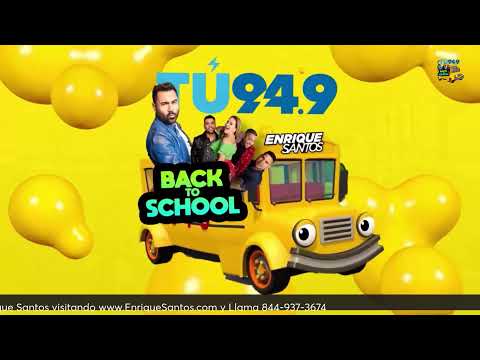 En Vivo: Enrique Santos Show Back to School desde la Escuela Dr. Rolando Espinosa K-8 Center