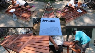 IKEA ÄPPLARÖ TABLE | DIY | BACKYARD OASIS | DATFAMILY5