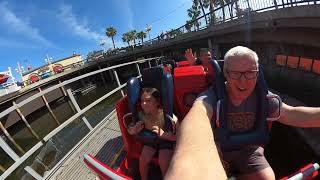 Ella’s 1st Incredicoaster Ride and Funcle Eddie’s 1st/last