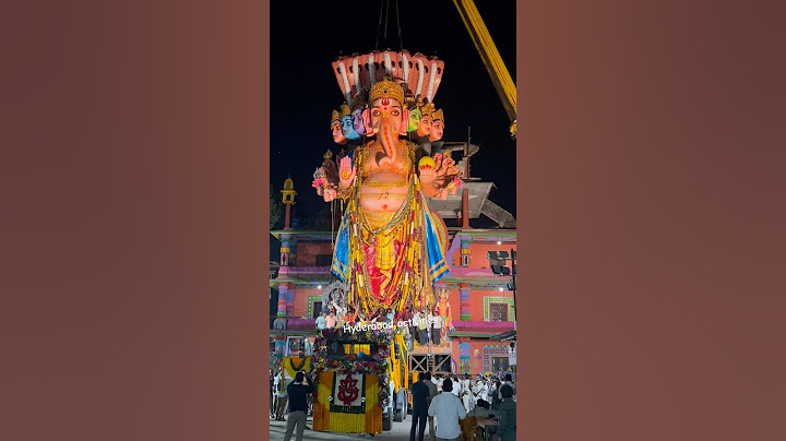 Khairatabad Ganesh Shoba Yatra 2024 | Khairatabad Ganesh lifting With Crane Competed | Hyderabad