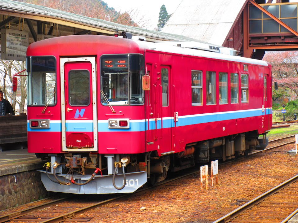 HD]長良川鉄道 越美南線ナガラ500形(501号)ワンマン普通列車「北濃ゆき