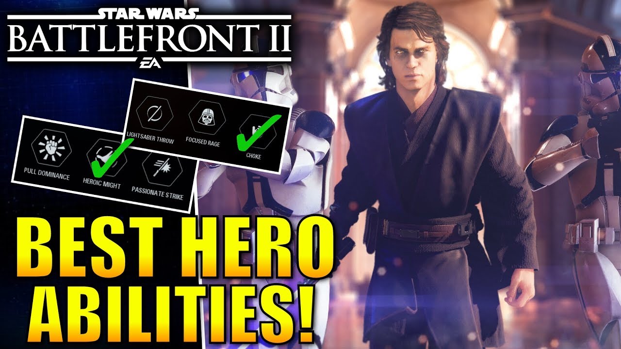 star wars battlefront 2 best heroes star wars battlefront 2 best heroes
