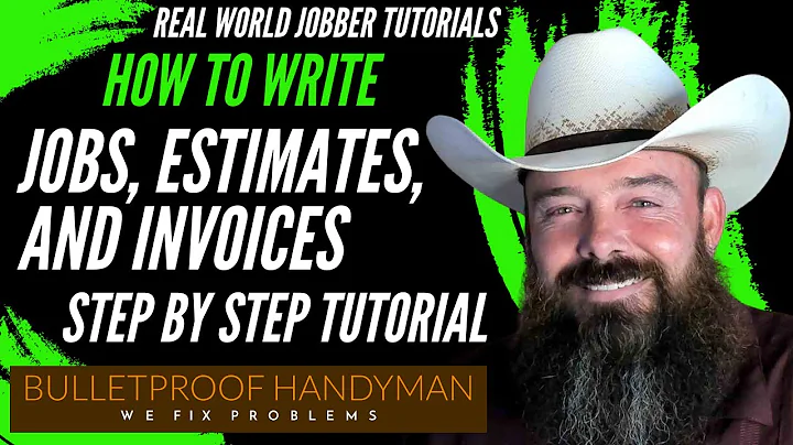 How I Create Jobs, Invoices, And Estimates In Jobber - My Actual Process For My Handyman Business