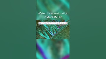 Animation-Export direkt aus ArcGIS Pro #esri #arcgis #technology #water  #shorts #youtubeshorts
