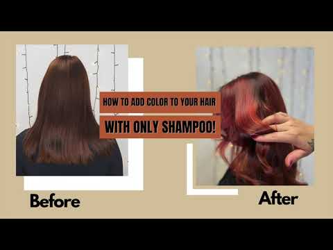 How to add color to your hair with only shampoo. Artistique Color ...