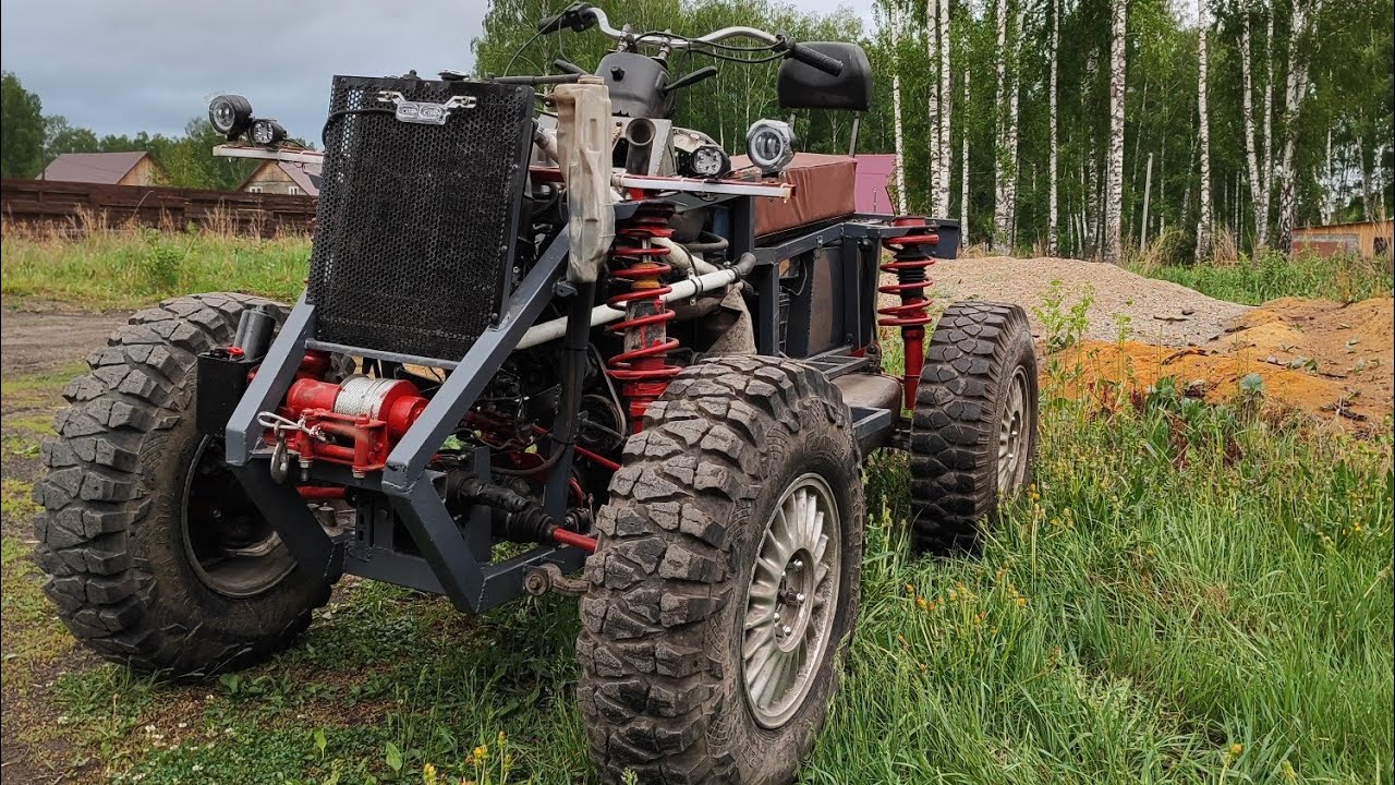 квадроцикл своими руками, часть 11